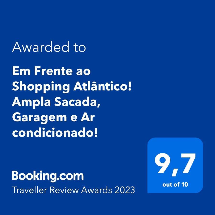 Em Frente Ao Shopping Atlantico! Com Sacada, Garagem E Ar Condicionado Appartamento Balneário Camboriú Esterno foto